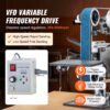 VEVOR Bandschleifmaschine 550 W mit variabler Geschwindigkeit und VFD, 762 x 25,4 mm Bandpolierer, Polier- und Schleifmaschine mit 2 Schleifformen und 3 Schleifbändern für Metallbearbeitung – Bild 3 VEVOR Bandschleifmaschine 550 W mit variabler Geschwindigkeit und VFD, 762 x 25,4 mm Bandpolierer, Polier- und Schleifmaschine mit 2 Schleifformen und 3 Schleifbändern für Metallbearbeitung – Bild 3
