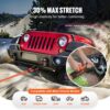 VEVOR 22 mm x 9 m Abschleppseil 13871 kg, Hochleistungs-Offroad-Bergegurt mit 2 weichen Schäkeln (20.000 kg) Extrem belastbar 30 % Elastizität Energie-Bergegurt für Jeep Auto LKW ATV UTV SUV Traktor – Bild 4