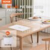VEVOR Kunststoff-Tischdecke, 91,4 x 121,9 cm, 1,5 mm dick, transparenter Tischschutz, rechteckige PVC-Schreibtischunterlage, wasserdichte und leicht zu reinigende Schreibtischunterlage, Tischdecke, für Büro, Kommode, Esszimmertisch, Nachttisch – Bild 2 VEVOR Kunststoff-Tischdecke, 91,4 x 121,9 cm, 1,5 mm dick, transparenter Tischschutz, rechteckige PVC-Schreibtischunterlage, wasserdichte und leicht zu reinigende Schreibtischunterlage, Tischdecke, für Büro, Kommode, Esszimmertisch, Nachttisch – Bild 2