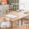 VEVOR Kunststoff-Tischdecke, 91,4 x 137,2 cm, 1,5 mm dick, transparenter Tischschutz, rechteckige PVC-Schreibtischunterlage, wasserdichte und leicht zu reinigende Schreibtischunterlage, Tischdecke, für Büro, Kommode, Esszimmertisch, Nachttisch – Bild 2 VEVOR Kunststoff-Tischdecke, 91,4 x 137,2 cm, 1,5 mm dick, transparenter Tischschutz, rechteckige PVC-Schreibtischunterlage, wasserdichte und leicht zu reinigende Schreibtischunterlage, Tischdecke, für Büro, Kommode, Esszimmertisch, Nachttisch – Bild 2