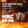 VEVOR Schlagsteckschlüsselsatz 9,5 mm Antrieb, 15-teiliger Steckschlüsselsatz metrisch 10–24 mm – Bild 2 VEVOR Schlagsteckschlüsselsatz 9,5 mm Antrieb, 15-teiliger Steckschlüsselsatz metrisch 10–24 mm – Bild 2