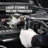 VEVOR 3/8-Zoll-Schlagsteckschlüsselsatz, 14-teiliger flacher Steckschlüsselsatz metrisch 7–20 mm, 6-Punkt-Cr-Mo-Legierungsstahl für Autoreparatur, leicht lesbare Größenmarkierungen, robuste Konstruktion, inklusive Aufbewahrungskoffer – Bild 5