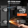VEVOR 3-stufiger Waffentresor Wandtresor Safe, 3 herausnehmbaren Regalen 6 Schlüsselhaltern LED-Licht Vibrationsalarm, Tastenfeld und Schlüssel, für Langwaffe Pässe Schmuck Bargeld wichtige Dokumente – Bild 4