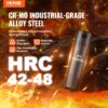 VEVOR 3/8 Zoll Antriebs-Schlagsteckschlüsselsatz 18-teiliger tiefer Steckschlüsselsatz metrisch 8–22 mm – Bild 2
