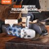 VEVOR Poliermaschine, 1300 W, 6 variable Geschwindigkeiten, Oberflächenbearbeitungswerkzeug, handgeführte elektrische Metall-Poliermaschine mit Stahldraht-Polierrad für Edelstahl – Bild 2