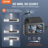 VEVOR Endoskopkamera Inspektionskamera 1080P Rohrkamera 15m Kabel 12,7 cm Display – Bild 2