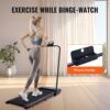 VEVOR Walking Pad Laufband unter den Schreibtisch, Laufband zum Arbeiten, klappbares Laufband mit 120 kg Tragkraft, tragbares 2 in 1 Pad mit 2,5 PS, Griffstange Fernbedienung LED-Anzeige 1-10 km/h – Bild 5 VEVOR Walking Pad Laufband unter den Schreibtisch, Laufband zum Arbeiten, klappbares Laufband mit 120 kg Tragkraft, tragbares 2 in 1 Pad mit 2,5 PS, Griffstange Fernbedienung LED-Anzeige 1-10 km/h – Bild 5