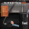 VEVOR Dieselpumpe, 12 V DC, 5 GPM, 1/7 PS, Heizölpumpe mit automatischer Abschaltung der Pistole, Umfüllpumpe, langer Einlass- und Auslassschlauch für Benzin, Diesel, Kerosin, Methanol-Mischungen – Bild 3 VEVOR Dieselpumpe, 12 V DC, 5 GPM, 1/7 PS, Heizölpumpe mit automatischer Abschaltung der Pistole, Umfüllpumpe, langer Einlass- und Auslassschlauch für Benzin, Diesel, Kerosin, Methanol-Mischungen – Bild 3