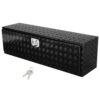 VEVOR Truckbox Werkzeugbox, Unterboden-Anhängerbox, Werkzeugkasten 1524 x 432 x 457 mm Pickup-Aufbewahrungsbox, Aluminiumlegierung, 50 kg belastbarer Werkzeugkasten, abschließbare Aufbewahrungsbox