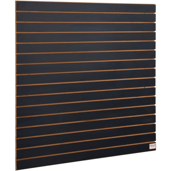 VEVOR 2er-Set Wandpanel Werkzeugwand 129,1x129,1cm Wandpaneel MDF Werkzeughalter Organizer, Lamellenwand Slatwall Stecktafel Pegboard Wandhalterung Ideal für Werkstatt Lager Keller Werkbank Garage