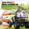 VEVOR ATV Sprüher 7 L/min Drucksprühgerät 12-V-Pumpe 0,1–0,5 MPa Pumpe-Betriebsdruck Sprühgerät 0–72 PSI Drucksprüher Inkl. 6,1 m Schlauch 2,5 m Schnellkupplungsleine Ideal für ATVs UTVs Traktoren – Bild 5
