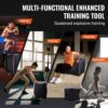 VEVOR 3-in-1-Plyometrische Sprungbox 30/24/20-Zoll-Plyobox, Sprungkasten Sprungkiste 204 kg Tragfähigkeit, Fitnessübungs-Step-Up-Box für Heimtraining, Sprungkrafttraining Schwarz Einstellbare Höhe – Bild 5