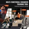 VEVOR 3-in-1-Plyometrische Sprungbox 20/18/16-Zoll-Plyobox, Sprungkasten Sprungkiste 204 kg Tragfähigkeit, Fitnessübungs-Step-Up-Box für Heimtraining, Sprungkrafttraining Schwarz Einstellbare Höhe – Bild 5