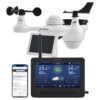 VEVOR 7-in-1 WLAN Wetterstation 186mm (7 in) TFT Display Kabelloser Außensensor IPX6