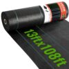 VEVOR 170 g/m² Unkrautvlies Gartenvlies gegen Unkraut 4 x 32,9 m Unkrautfolie aus PP Wasserdurchlässig Reißfest Korrosionsbeständig Unkrautflies 850/950N Zugfestigkeit Unkrautschutz Bodengewebe