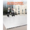 VEVOR Dryland-Fliesen für Feldhockey, 315 x 315 mm, 15 Stück ineinandergreifende, vielseitige Trainingsoberfläche, Tanzbodenfliesen, Trainingsausrüstungsbrett zum Schießen (aschgrau) – Bild 2