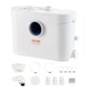 VEVOR Hebeanlage, 700 W, 9600 l/h Durchfluss, 10 m Förderhöhe, Zerkleinerer-Abwasserpumpe mit 3 Wassereinlässen für Toilette, Keller, Küche, Waschbecken, Badewanne, Abwasserentsorgung, Aufspülmaschine VEVOR Hebeanlage, 700 W, 9600 l/h Durchfluss, 10 m Förderhöhe, Zerkleinerer-Abwasserpumpe mit 3 Wassereinlässen für Toilette, Keller, Küche, Waschbecken, Badewanne, Abwasserentsorgung, Aufspülmaschine