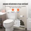 VEVOR Hebeanlage, 700 W, 9600 l/h Durchfluss, 10 m Förderhöhe, Zerkleinerer-Abwasserpumpe mit 3 Wassereinlässen für Toilette, Keller, Küche, Waschbecken, Badewanne, Abwasserentsorgung, Aufspülmaschine – Bild 5 VEVOR Hebeanlage, 700 W, 9600 l/h Durchfluss, 10 m Förderhöhe, Zerkleinerer-Abwasserpumpe mit 3 Wassereinlässen für Toilette, Keller, Küche, Waschbecken, Badewanne, Abwasserentsorgung, Aufspülmaschine – Bild 5