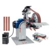 VEVOR Bandschleifmaschine, 72 x 2 Zoll Bandpolierer mit variabler Geschwindigkeit und VFD, 1500 W Messerschärfer mit 3 Schleifformen und 3 Schleifbändern für die Metallbearbeitung, kompatibel mit 72"- 82 x 2" Bändern VEVOR Bandschleifmaschine, 72 x 2 Zoll Bandpolierer mit variabler Geschwindigkeit und VFD, 1500 W Messerschärfer mit 3 Schleifformen und 3 Schleifbändern für die Metallbearbeitung, kompatibel mit 72"- 82 x 2" Bändern
