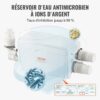 VEVOR Hebeanlage, 350 W, 6000 l/h Durchfluss, 7 m Förderhöhe, Abwasserpumpe mit 3 Wassereinlässen für Keller, Küche, Spüle, Dusche, Badewanne, Wäscheabwasserentsorgung, Aufspülmaschine – Bild 4 VEVOR Hebeanlage, 350 W, 6000 l/h Durchfluss, 7 m Förderhöhe, Abwasserpumpe mit 3 Wassereinlässen für Keller, Küche, Spüle, Dusche, Badewanne, Wäscheabwasserentsorgung, Aufspülmaschine – Bild 4