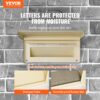 VEVOR Mauerdurchwurf Briefkasten, robuster Einbaubriefkasten aus Stahl für Wände mit einer Dicke von 70 bis 200 mm, Zahlenschloss, 320 x 158 x 430 mm Briefkasten, Beige – Bild 2 VEVOR Mauerdurchwurf Briefkasten, robuster Einbaubriefkasten aus Stahl für Wände mit einer Dicke von 70 bis 200 mm, Zahlenschloss, 320 x 158 x 430 mm Briefkasten, Beige – Bild 2