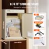 VEVOR Mauerdurchwurf Briefkasten, robuster Einbaubriefkasten aus Stahl für Wände mit einer Dicke von 70 bis 200 mm, Zahlenschloss, 320 x 158 x 430 mm Briefkasten, Beige – Bild 3 VEVOR Mauerdurchwurf Briefkasten, robuster Einbaubriefkasten aus Stahl für Wände mit einer Dicke von 70 bis 200 mm, Zahlenschloss, 320 x 158 x 430 mm Briefkasten, Beige – Bild 3