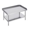 VEVOR Arbeitstisch Edelstahl, gewerblicher Arbeitstisch zur Lebensmittelzubereitung, 3-seitiger Spritzschutz, 762 x 1219 x 660 mm 689 kg Tragfähigkeit, mit einstellbarer Höhe für Restaurants VEVOR Arbeitstisch Edelstahl, gewerblicher Arbeitstisch zur Lebensmittelzubereitung, 3-seitiger Spritzschutz, 762 x 1219 x 660 mm 689 kg Tragfähigkeit, mit einstellbarer Höhe für Restaurants