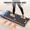 VEVOR Walking Pad Laufband unter den Schreibtisch, Laufband zum Arbeiten, funktionierendes Laufband mit 120 kg Tragkraft, tragbares Pad mit 2,5 PS, Fernbedienung LED-Anzeige 1-6 km/h Schwarz – Bild 3