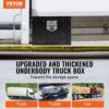 VEVOR Truckbox Werkzeugbox, Unterboden-Anhängerbox, Werkzeugkasten 46 x 32 x 36 cm Pickup-Aufbewahrungsbox, Aluminiumlegierung, 20 kg belastbarer Werkzeugkasten, abschließbare Aufbewahrungsbox – Bild 2