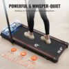 VEVOR Walking Pad Laufband unter den Schreibtisch, Laufband zum Arbeiten, klappbares Laufband mit 120 kg Tragkraft, tragbares 2 in 1 Pad mit 2,5 PS, Griffstange Fernbedienung LED-Anzeige 1-12 km/h – Bild 3