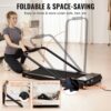 VEVOR Walking Pad Laufband unter den Schreibtisch, Laufband zum Arbeiten, klappbares Laufband mit 120 kg Tragkraft, tragbares 2 in 1 Pad mit 2,5 PS, Griffstange Fernbedienung LED-Anzeige 1-12 km/h – Bild 4