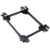 VEVOR Mobile Basis, 1500 lbs Kapazität, einstellbar von 20" x 24,5" bis 28" x 33,5", robuste universelle mobile Basis mit 4 Lenkrädern, für Holzbearbeitungsgeräte, Bandsäge, Elektrowerkzeug, Maschine