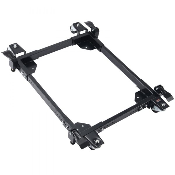 VEVOR Mobile Basis, 1500 lbs Kapazität, einstellbar von 20" x 24,5" bis 28" x 33,5", robuste universelle mobile Basis mit 4 Lenkrädern, für Holzbearbeitungsgeräte, Bandsäge, Elektrowerkzeug, Maschine