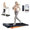 VEVOR Walking Pad Laufband unter den Schreibtisch, Laufband zum Arbeiten, funktionierendes Laufband mit 120 kg Tragkraft, tragbares Pad mit 2,5 PS, Fernbedienung LED-Anzeige 1-6 km/h Einstellbar VEVOR Walking Pad Laufband unter den Schreibtisch, Laufband zum Arbeiten, funktionierendes Laufband mit 120 kg Tragkraft, tragbares Pad mit 2,5 PS, Fernbedienung LED-Anzeige 1-6 km/h Einstellbar