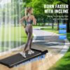 VEVOR Walking Pad Laufband unter den Schreibtisch, Laufband zum Arbeiten, funktionierendes Laufband mit 120 kg Tragkraft, tragbares Pad mit 2,5 PS, Fernbedienung LED-Anzeige 1-6 km/h Einstellbar – Bild 3 VEVOR Walking Pad Laufband unter den Schreibtisch, Laufband zum Arbeiten, funktionierendes Laufband mit 120 kg Tragkraft, tragbares Pad mit 2,5 PS, Fernbedienung LED-Anzeige 1-6 km/h Einstellbar – Bild 3