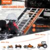 VEVOR Auffahrrampe, Verladerampe, Autorampe 680 kg, extra breite Verladeschiene, Auto Laderampe 2160 x 1375 mm, Dreifach faltbare Rampe, für Motorrad, Anhänger, ATV, UTV, Gartentraktor, Rasenmäher – Bild 2