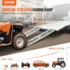 VEVOR Auffahrrampe, Verladerampe, Autorampe 2721,6 kg, breite Verladeschiene, Auto Laderampe 183 x 38 cm, 2 Stk. Rampen, für Motorrad, Anhänger, ATV, UTV, Gartentraktor, Rasenmäher, Dirtbike usw. – Bild 2
