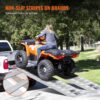 VEVOR Auffahrrampe, Verladerampe, Autorampe 2721,6 kg, breite Verladeschiene, Auto Laderampe 183 x 38 cm, 2 Stk. Rampen, für Motorrad, Anhänger, ATV, UTV, Gartentraktor, Rasenmäher, Dirtbike usw. – Bild 4