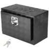 VEVOR Truckbox Werkzeugbox, Unterboden-Anhängerbox, Werkzeugkasten 610 x 430 x 460 mm Pickup-Aufbewahrungsbox, Aluminiumlegierung, 30 kg belastbarer Werkzeugkasten, abschließbare Aufbewahrungsbox