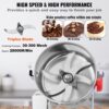 VEVOR 750g elektrische Getreidemühle, Hochgeschwindigkeits-Gewürzmühlen mit 2000 W, Pulverisiermaschine aus Edelstahl, für trockene Körner, Gewürze, Müsli, Kaffee, Mais, Pfeffer, Schwenktyp – Bild 4