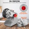 VEVOR 750g elektrische Getreidemühle, Hochgeschwindigkeits-Gewürzmühlen mit 2000 W, Pulverisiermaschine aus Edelstahl, für trockene Körner, Gewürze, Müsli, Kaffee, Mais, Pfeffer, Schwenktyp – Bild 5