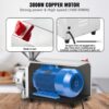 VEVOR Sojabohnenmühle kommerzielle Mahlmaschine für Gewürze 3000 W, 100 kg/h Effizienz Edelstahl-Maismühle, industrielle Mehlmühle für Pfeffer Sojabohnen Erdnüsse Maiskörner 605 x 290 x 460 mm – Bild 3