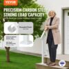 VEVOR Handläufe für Außentreppen, 1–2-stufiges Treppenhandlauf-Set, Übergangsgeländer aus Karbonstahl mit Montagesatz, Treppengeländer für Senioren, Betonstufen & Veranda & Deck, weißer Retro-Bogen – Bild 2