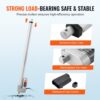 VEVOR 3000N Linear Actuator DC 12V Linearantrieb IP65 Elektrischer Linearmotor 500mm Hublänge Geräuschpegel ≤60dB Elektrische Türöffner 5mm/s Fahrgeschwindigkeit Lineartechnik Verstellantrieb – Bild 5