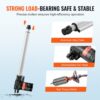 VEVOR 6000N Linear Actuator DC 12V Linearantrieb IP44 Elektrischer Linearmotor 350mm Hublänge Geräuschpegel ≤50dB Elektrische Türöffner 5mm/s Fahrgeschwindigkeit Lineartechnik Verstellantrieb – Bild 5