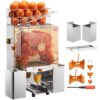 VEVOR Kommerzielle Orangenpresse Automatischer 120-W-Entsafter, Edelstahl-Orangenpresse für 20 Orangen pro Minute, mit Herausziehbarer Filterbox, PC-Abdeckung Zitruspresse Saftpresse Elektrisch VEVOR Kommerzielle Orangenpresse Automatischer 120-W-Entsafter, Edelstahl-Orangenpresse für 20 Orangen pro Minute, mit Herausziehbarer Filterbox, PC-Abdeckung Zitruspresse Saftpresse Elektrisch