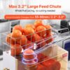 VEVOR Kommerzielle Orangenpresse Automatischer 120-W-Entsafter, Edelstahl-Orangenpresse für 20 Orangen pro Minute, mit Herausziehbarer Filterbox, PC-Abdeckung Zitruspresse Saftpresse Elektrisch – Bild 3 VEVOR Kommerzielle Orangenpresse Automatischer 120-W-Entsafter, Edelstahl-Orangenpresse für 20 Orangen pro Minute, mit Herausziehbarer Filterbox, PC-Abdeckung Zitruspresse Saftpresse Elektrisch – Bild 3