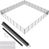 VEVOR Poolzaun 1,21 x 29,26 m abnehmbarer Kindersicherheits-Poolzaun, einfache DIY-Installation, Schwimmbadzaun, 340 g Teslin-PVC-Poolzaunnetz, Zum Schutz von Kinder und Haustiere