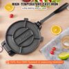 VEVOR Tortilla-Presse, 20 cm Taco Presse, Robuste Gusseisen-Tortilladora-Presse, Vorgewürzte Tortilla Maker Tortilla Hersteller mit 100 Stk. Pergamentpapier, Teigmaschine für Mehl-Tortilla, Schwarz – Bild 3 VEVOR Tortilla-Presse, 20 cm Taco Presse, Robuste Gusseisen-Tortilladora-Presse, Vorgewürzte Tortilla Maker Tortilla Hersteller mit 100 Stk. Pergamentpapier, Teigmaschine für Mehl-Tortilla, Schwarz – Bild 3
