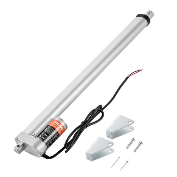 VEVOR 1500N Linear Actuator DC 12V Linearantrieb IP54 Elektrischer Linearmotor 450mm Hublänge Geräuschpegel ≤60dB Elektrische Türöffner 5mm/s Fahrgeschwindigkeit Lineartechnik Verstellantrieb VEVOR 1500N Linear Actuator DC 12V Linearantrieb IP54 Elektrischer Linearmotor 450mm Hublänge Geräuschpegel ≤60dB Elektrische Türöffner 5mm/s Fahrgeschwindigkeit Lineartechnik Verstellantrieb